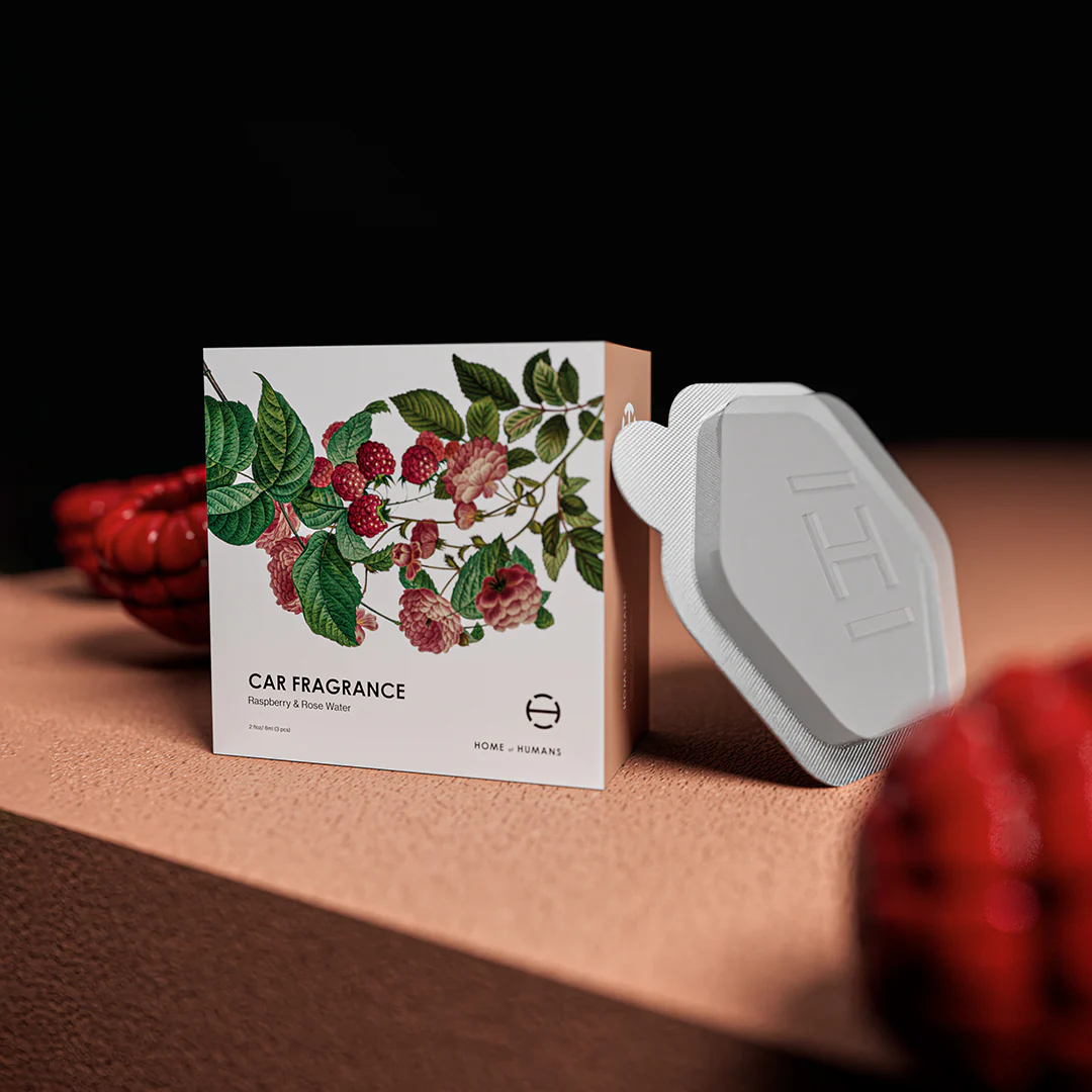 Car Fragrance - Raspberry & Rose Water